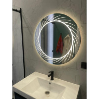 Зеркало с подсветкой для ванной комнаты Лацио